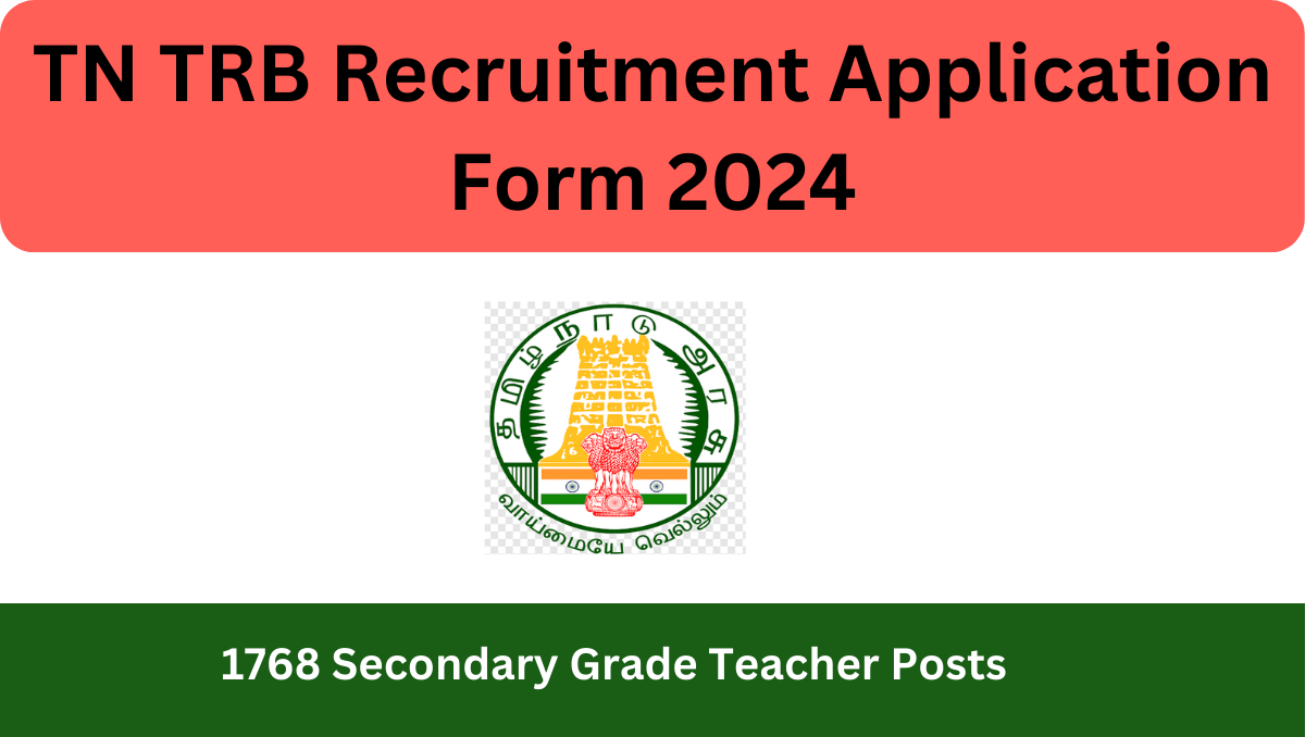 TN TRB Recruitment 2024