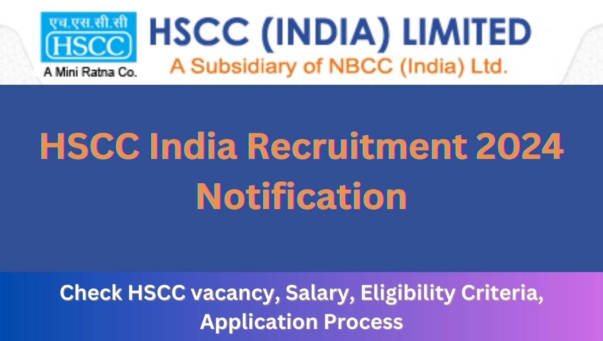 HSCC India Recruitment 2024