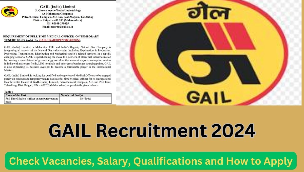 GAIL Recruitment 2024