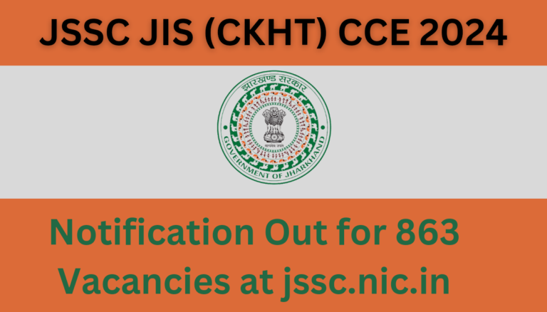 JSSC JIS (CKHT) CCE 2024