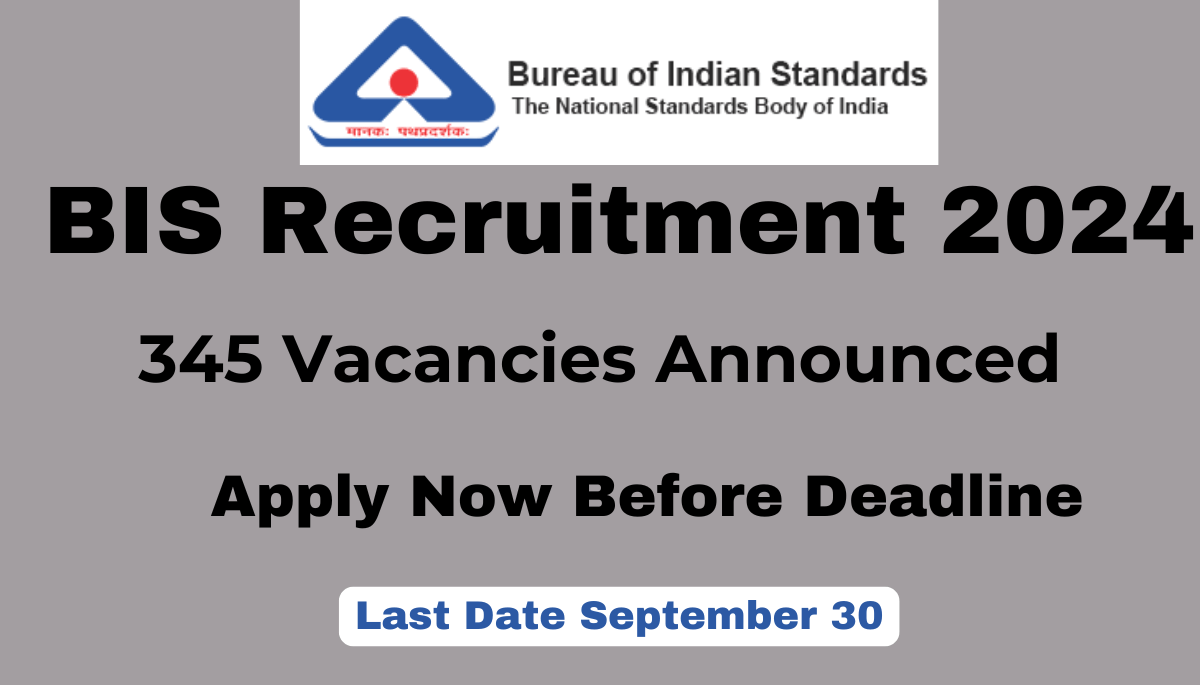 BIS Recruitment 2024