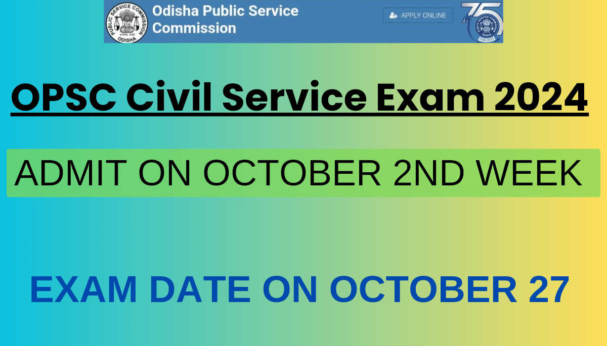 OPSC Civil Service Exam 2024