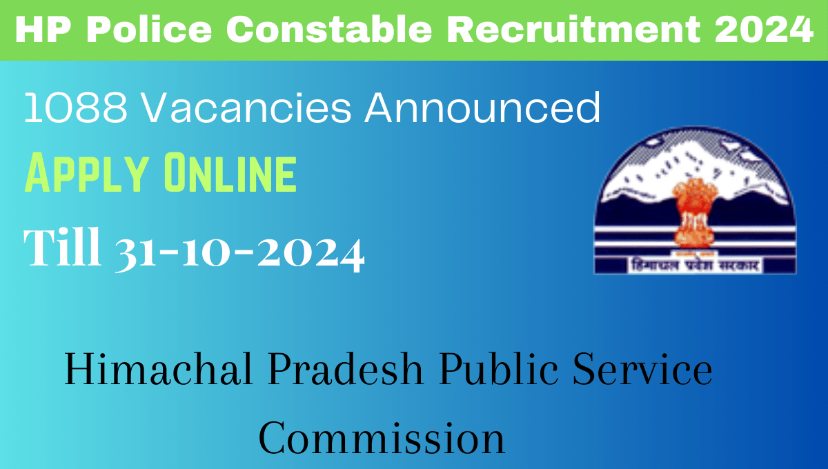 HP Police Constable Recruitment 2024