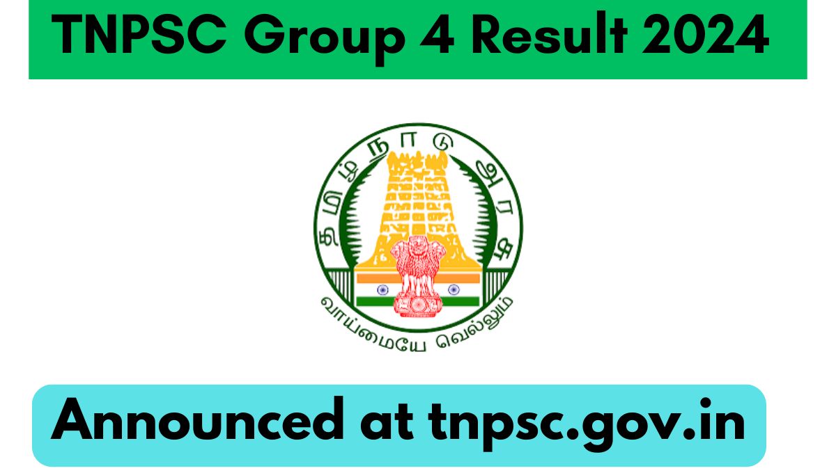 TNPSC Group 4 Result 2024