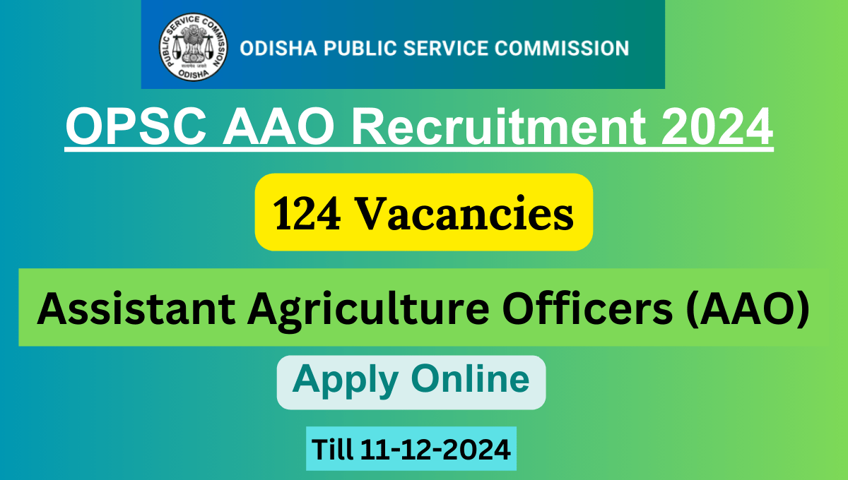 OPSC AAO Recruitment 2024