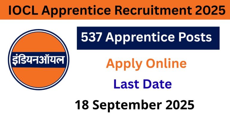 IOCL Apprentice Recruitment 2025