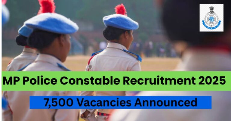 MP Police Constable Recruitment 2025